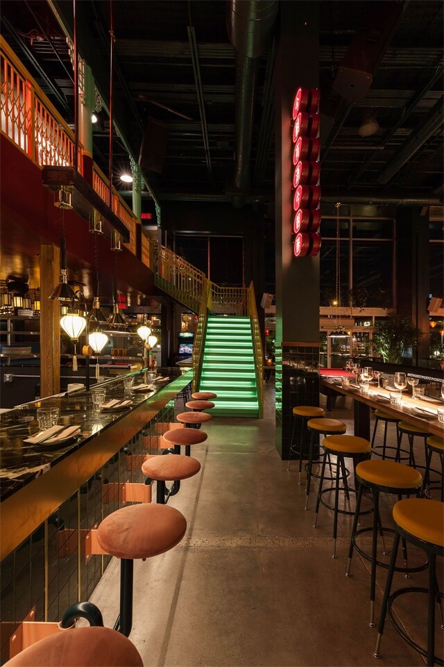 餐饮空间，怀旧港风，小酒馆设计，王家卫电影《花样年华》情调，Miss Wong