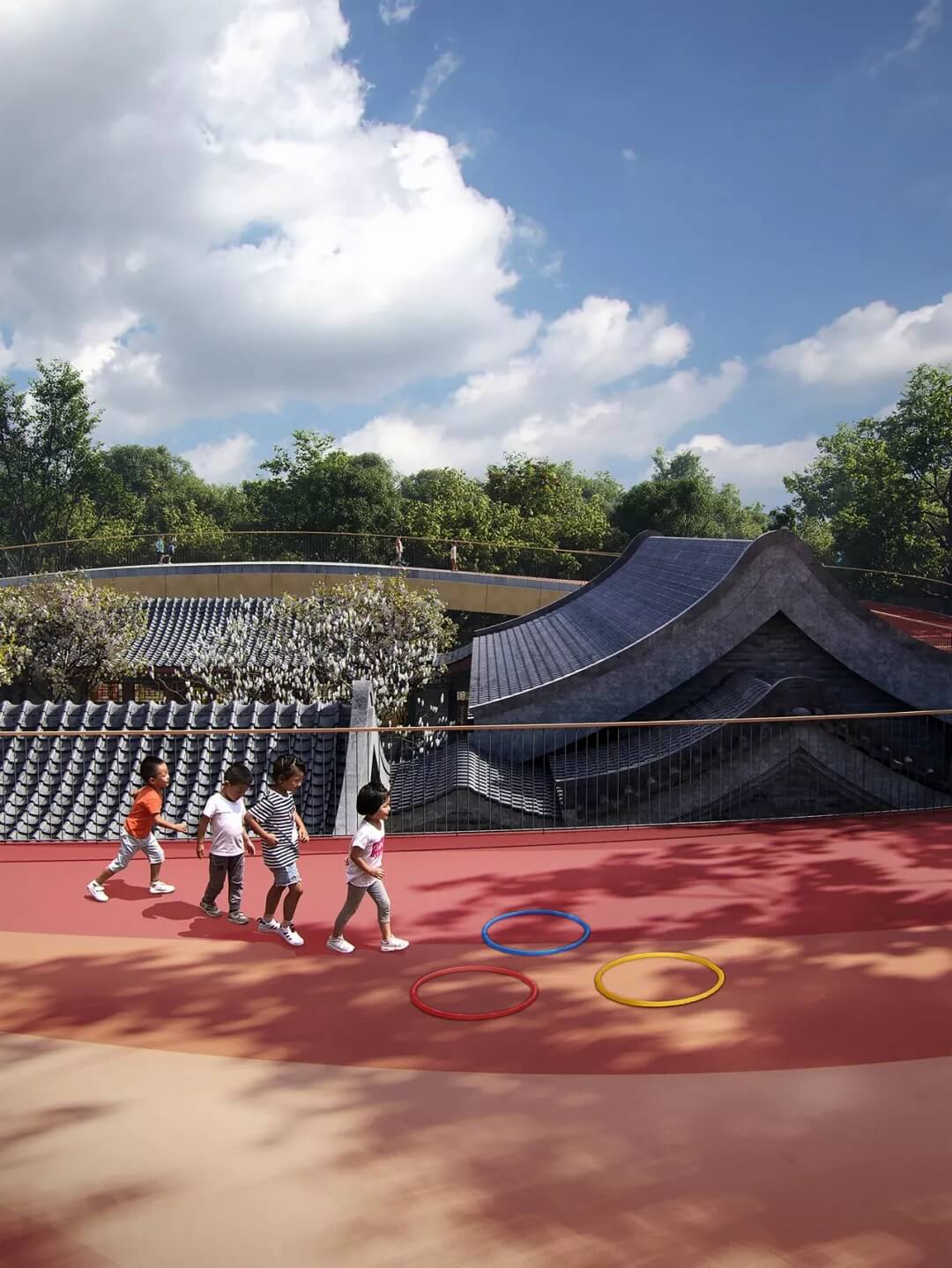 MAD，马岩松建筑事务所，幼儿园设计，北京，四合院改造，幼儿园改造设计