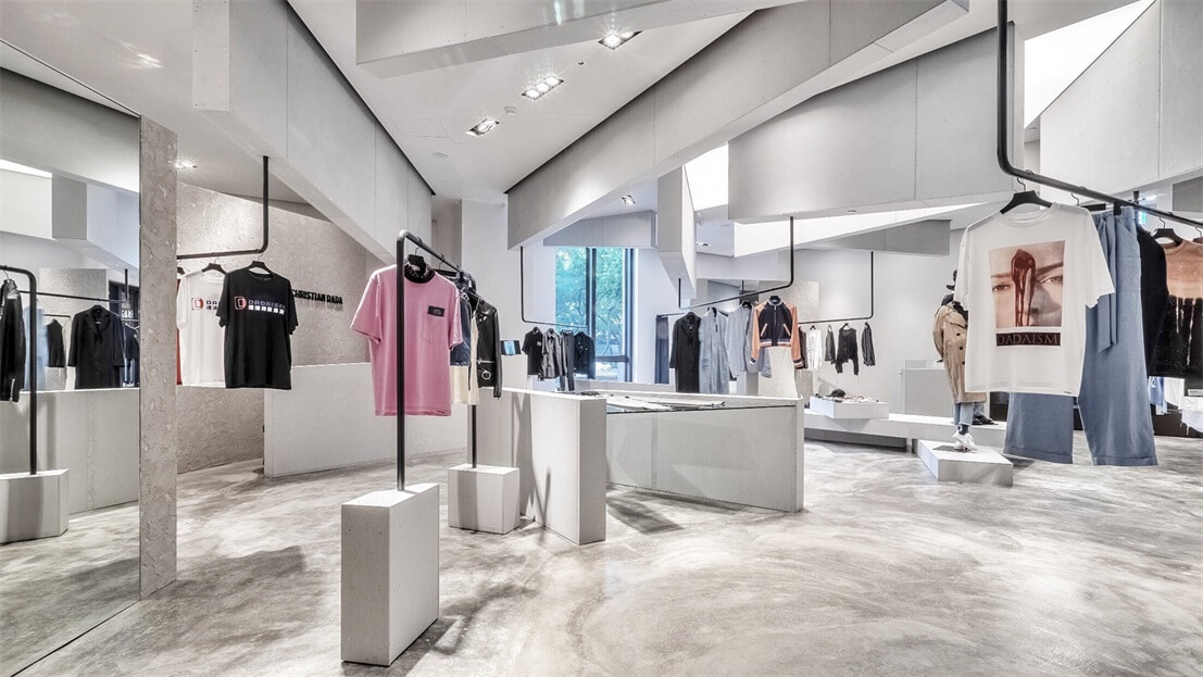 商业空间，Christian Dada台北旗舰店，时装品牌专卖店，服装店设计