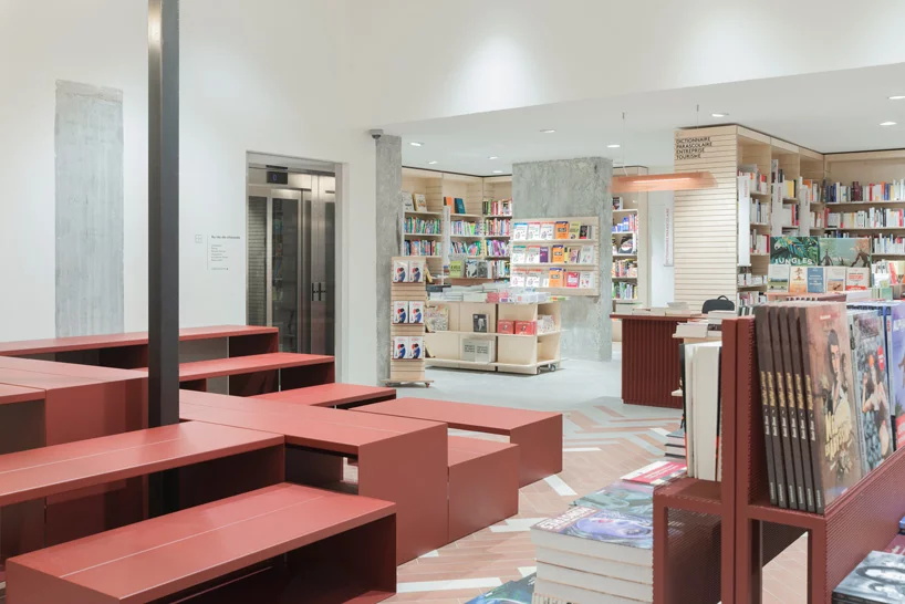 商业空间，独立书店设计，书店设计，巴黎最大的独立书店落地
