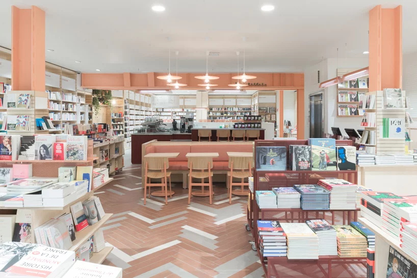 商业空间，独立书店设计，书店设计，巴黎最大的独立书店落地