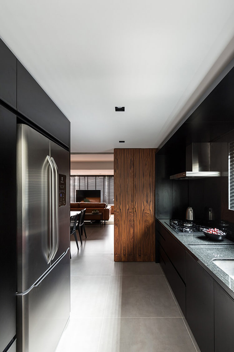 住宅空间，巴西，现代风格，型男公寓设计