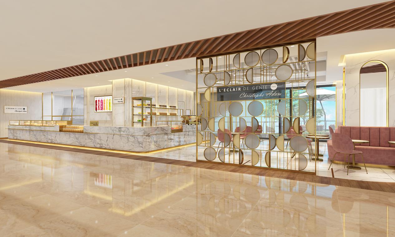 上海精致甜品店，面包店，L'Eclair De Genie，EDS Interior，面包店设计