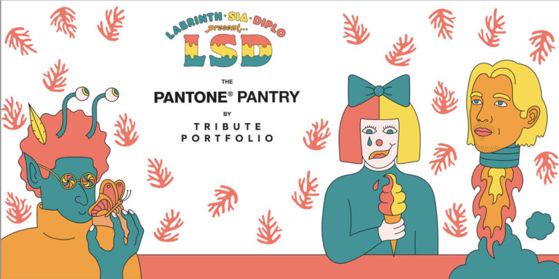 Pantone，2019年色彩，Pantone Pantry，温馨色彩，珊瑚色