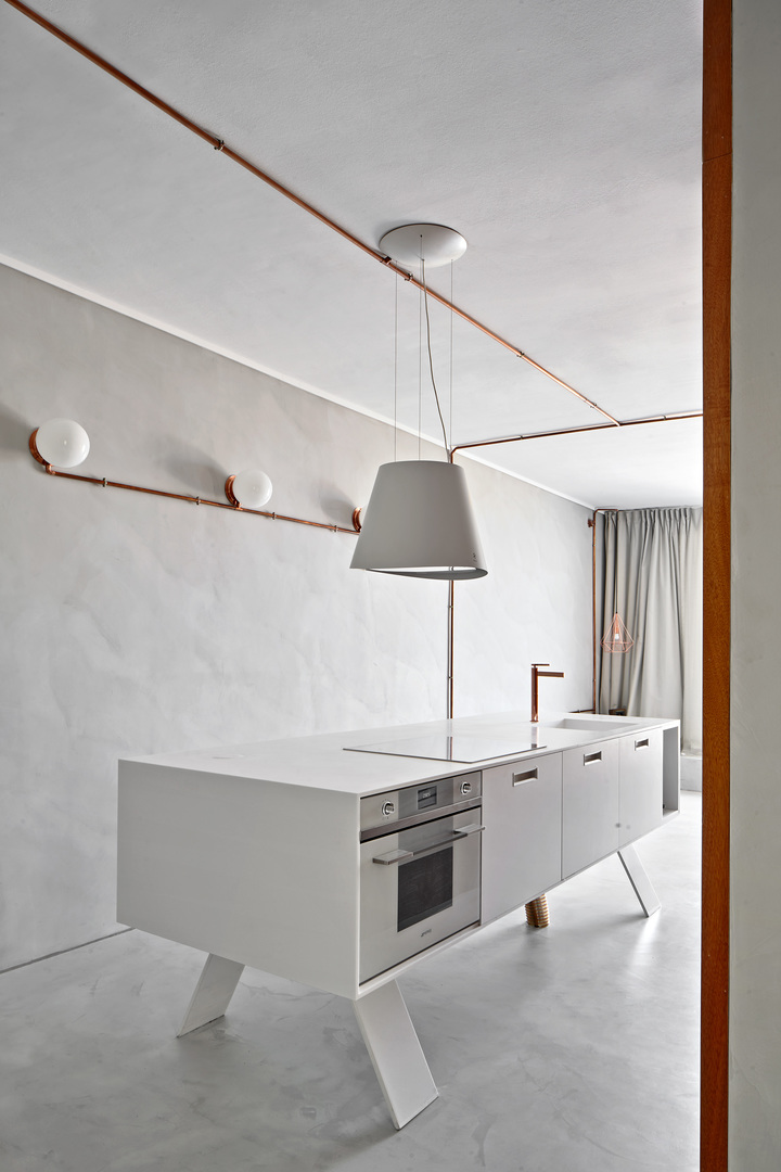 住宅空间，公寓翻新，小宅概念，公寓设计，50平米左右公寓设计，巴塞罗那