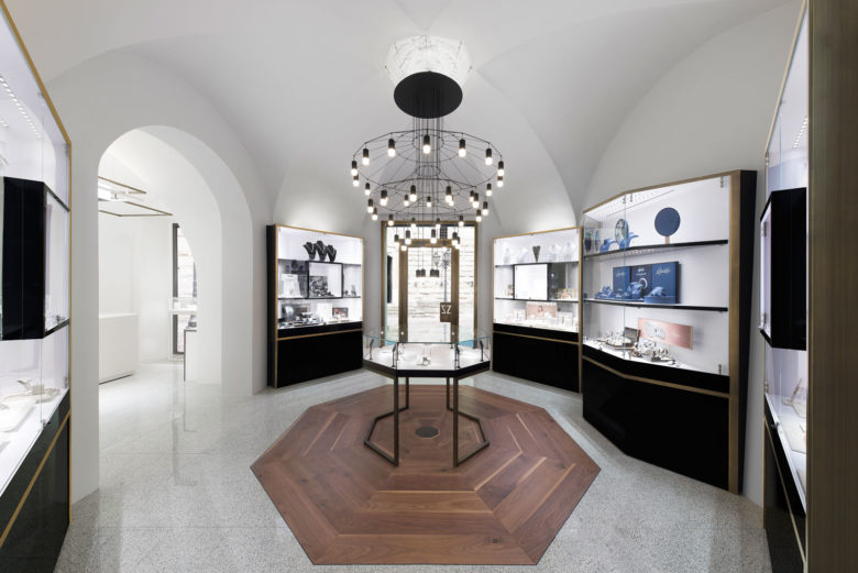 珠宝店设计，商业空间，Gioielleria Cozzari珠宝店，奢侈品牌