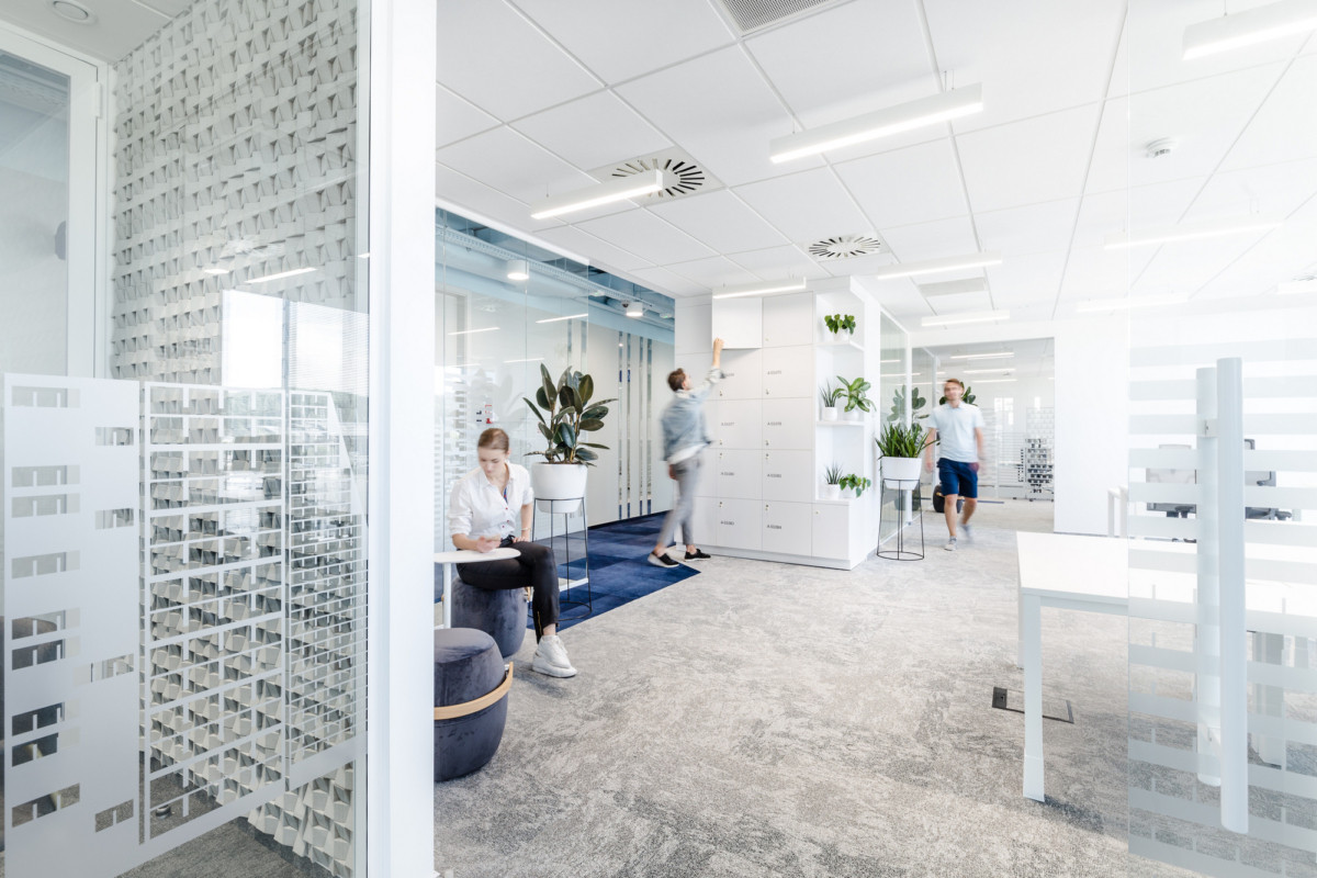 办公空间，IT斯堪的纳维亚办事处，办公设计，北欧，波兰，现代风格
