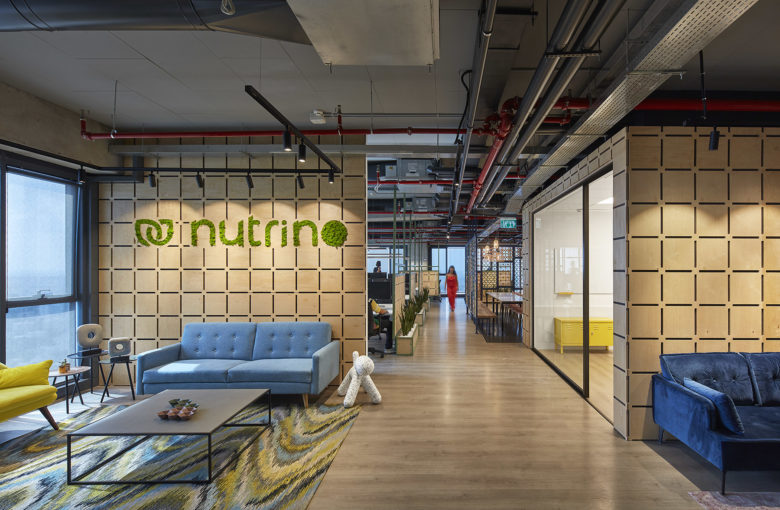 办公设计，办公空间， Nutrino办公室，Echo Design，营养数据公司，以色列特拉维夫
