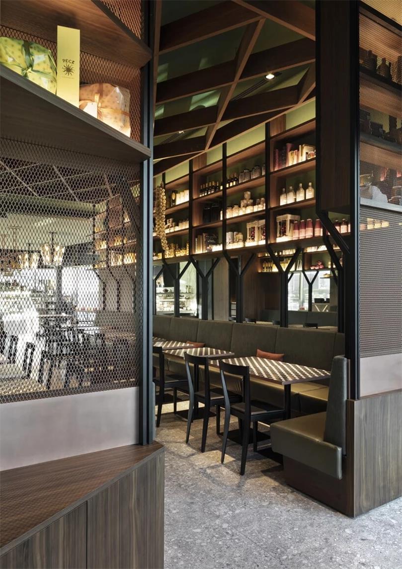 餐饮空间，国外餐饮设计，米兰，PACK餐厅，现代风格