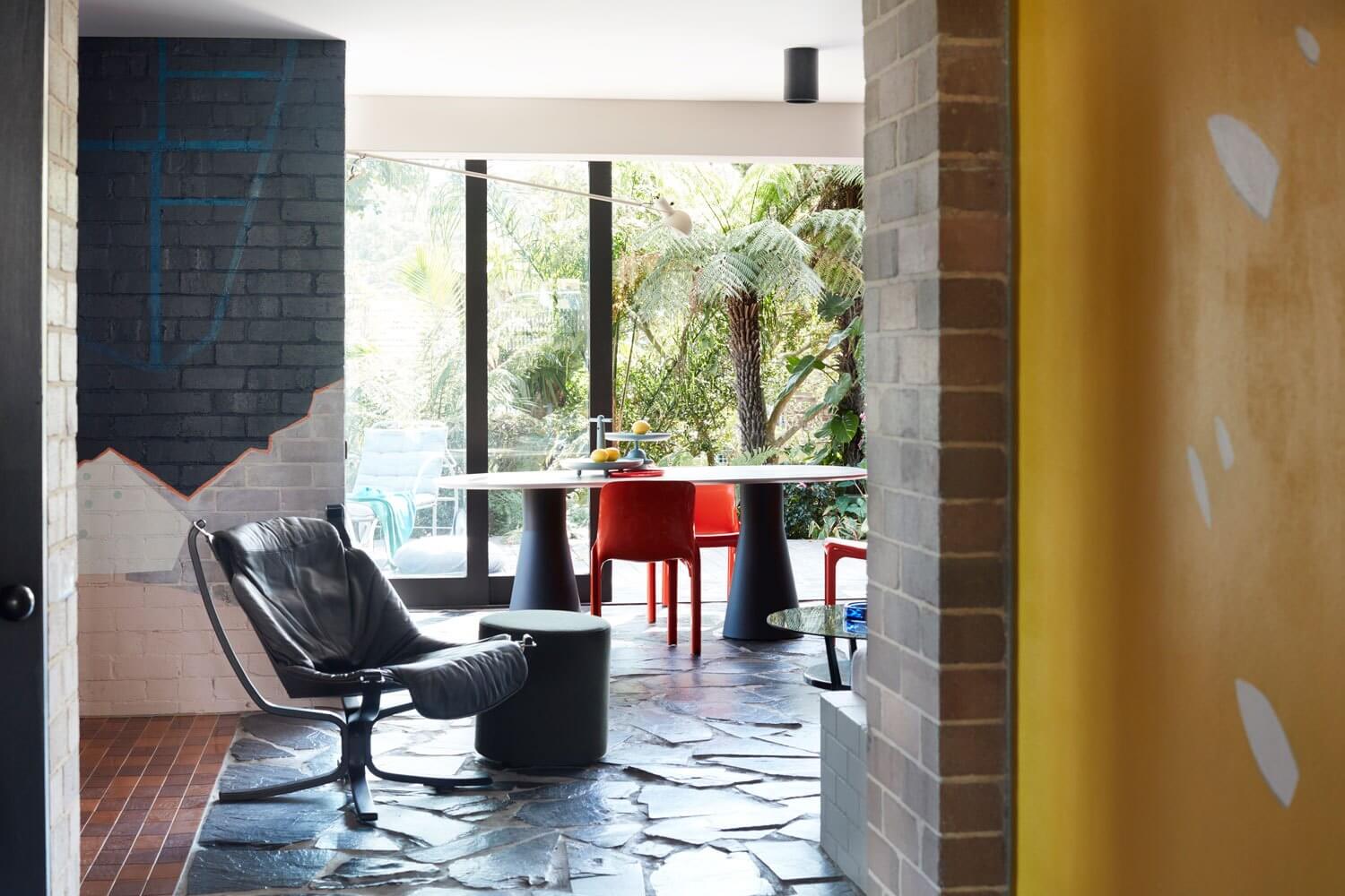 住宅空间，国外住宅设计，色彩空间，大胆色彩，悉尼