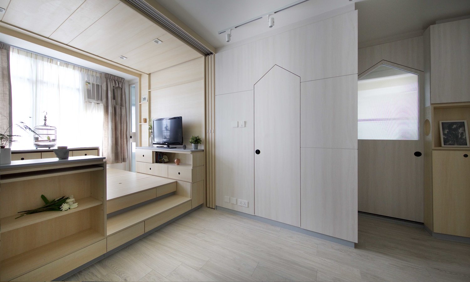 住宅设计，香港，sim-plex设计，宠物公寓，室内设计