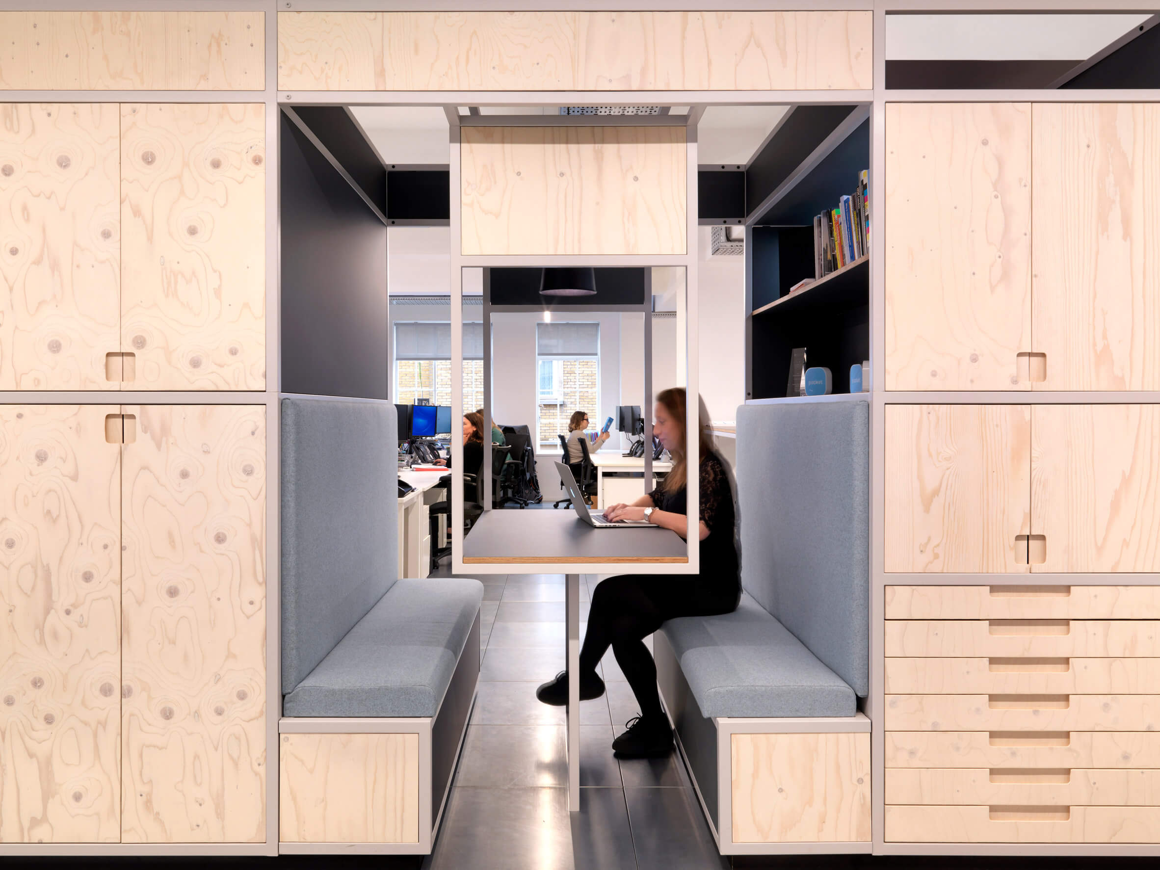办公空间，办公设计，伦敦，国外办公空间设计，Threefold Architects 