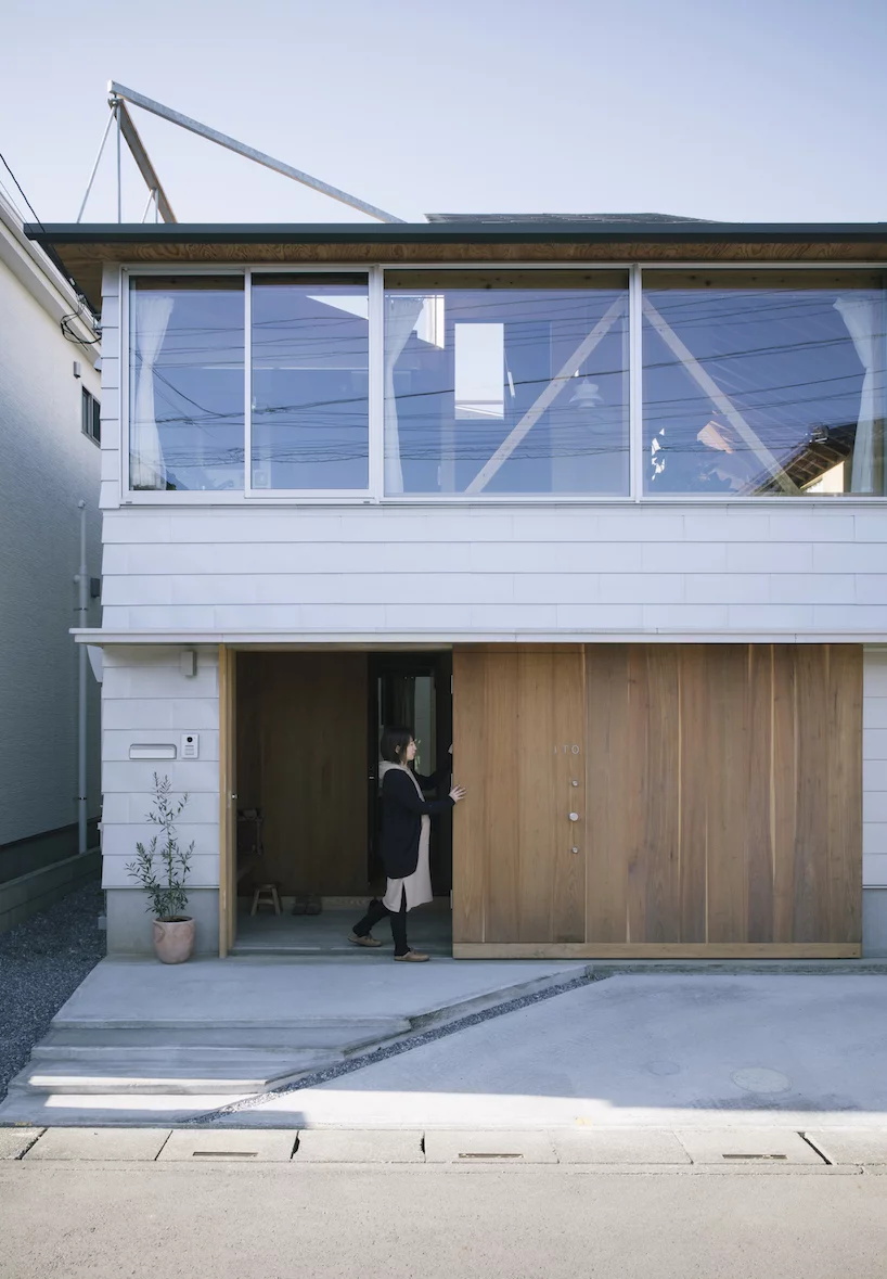 住宅空间，住宅设计，新型住宅设计，日本，建筑设计，日本kita-koshigaya屋 