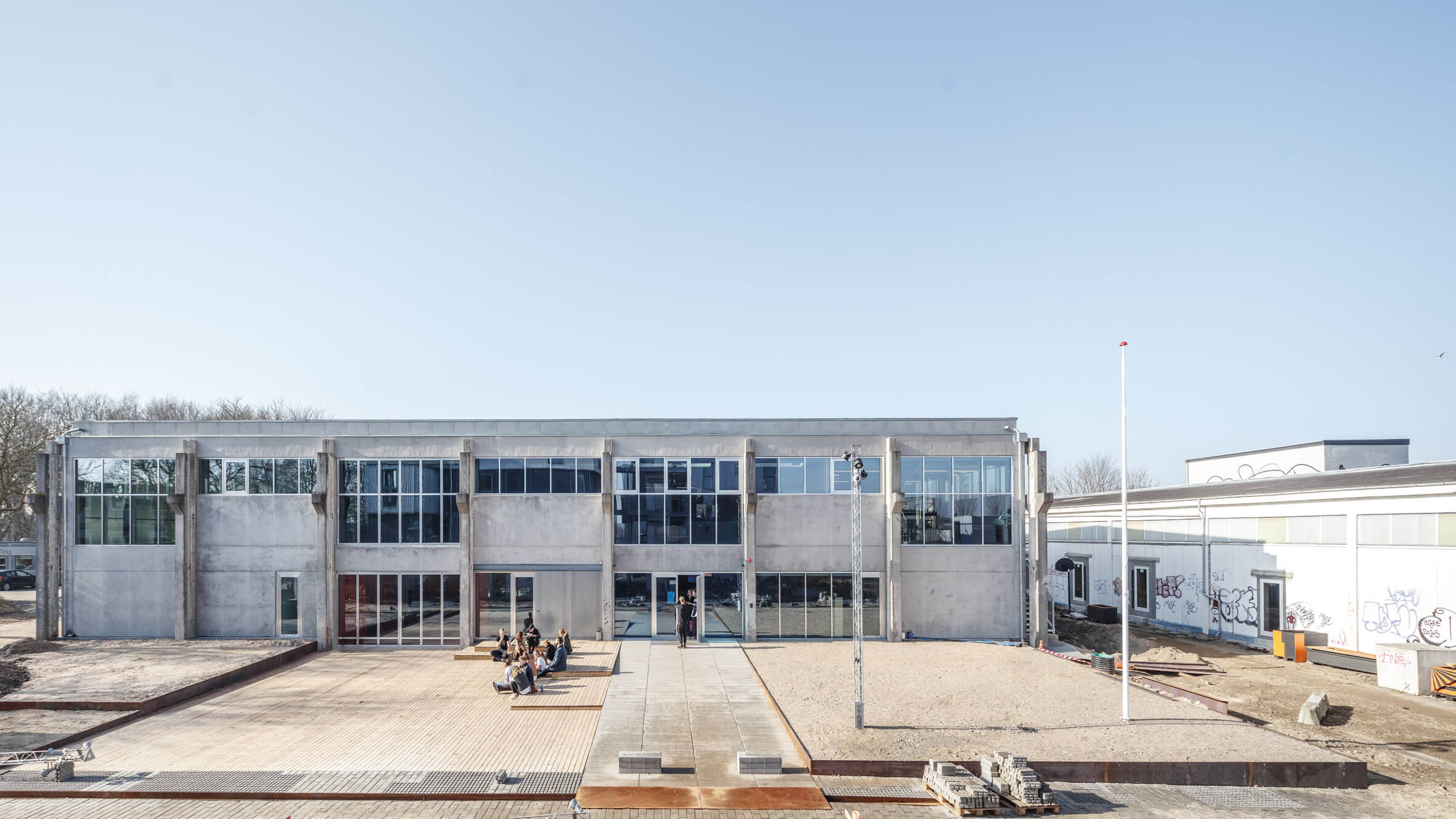 建筑空间，建筑设计，国外建筑空间设计，学校设计，COBE & MVRDV，丹麦