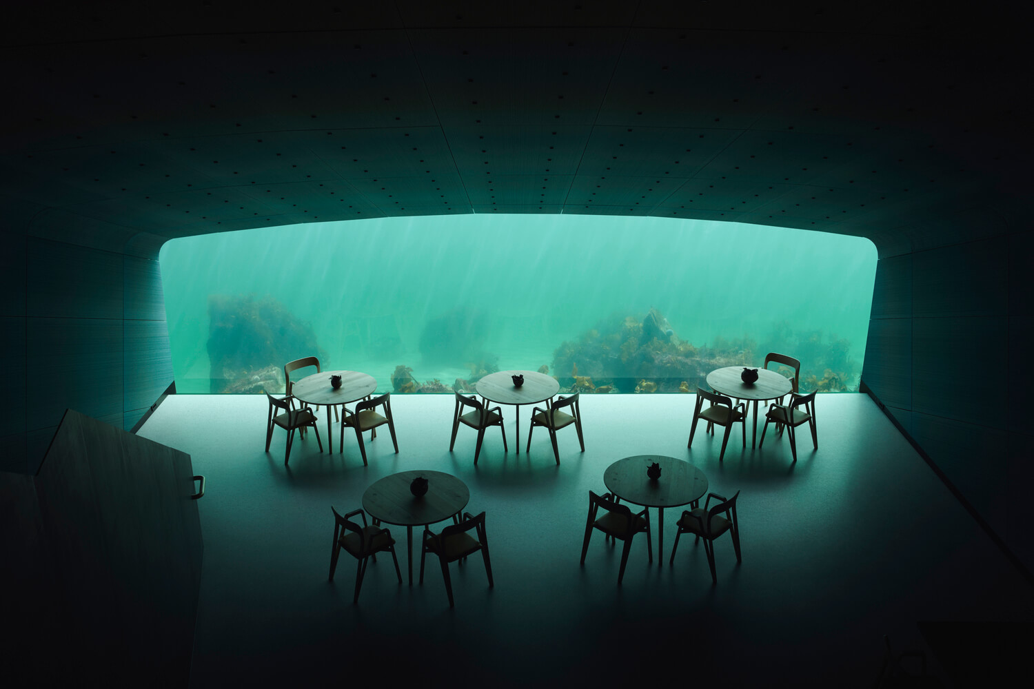 餐饮空间，餐饮设计，挪威，水下餐厅，国外餐饮空间设计，Snohetta