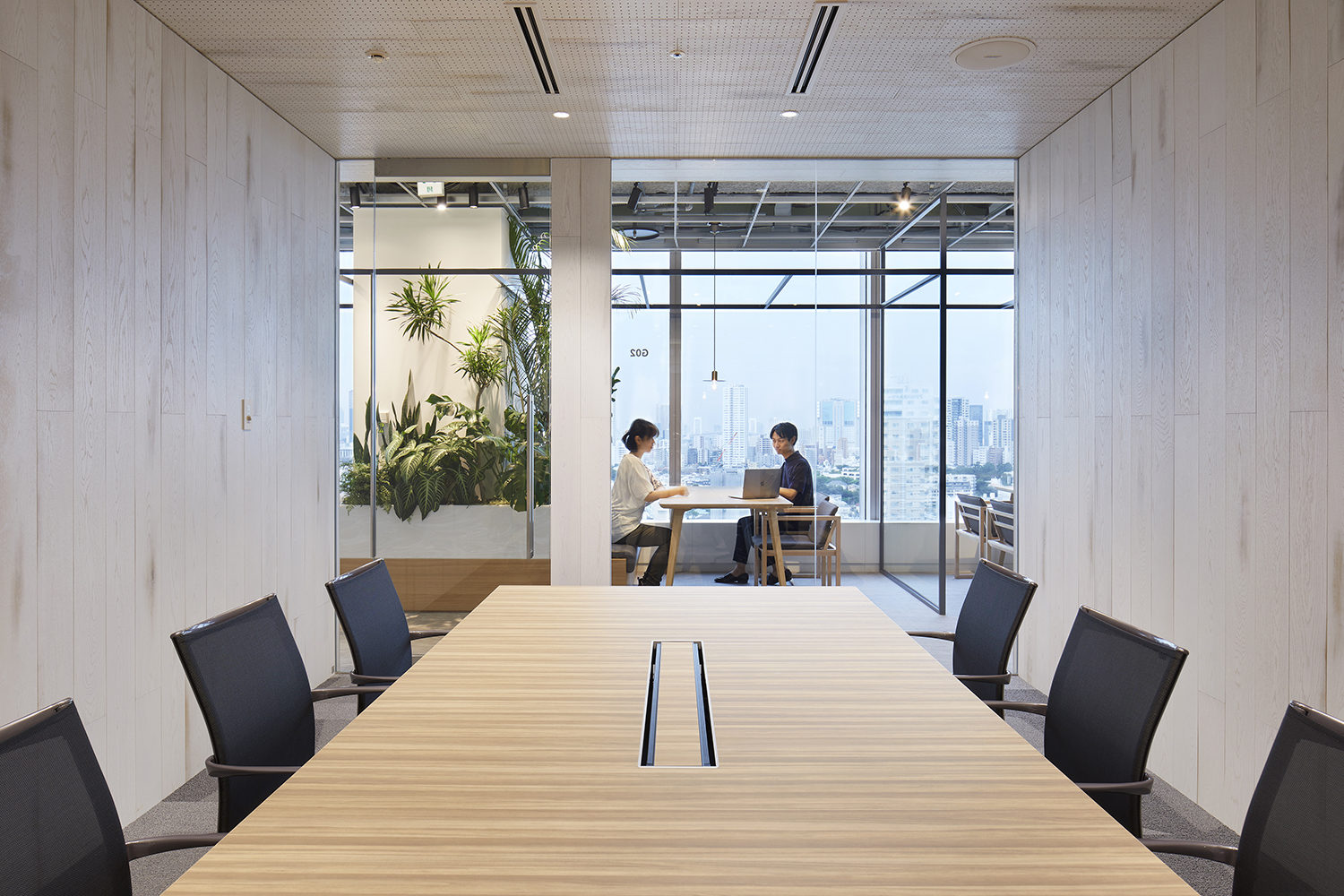办公空间，国外办公设计，现代风格，东京，集团总部