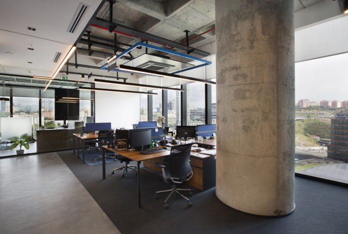办公空间，国外办公室设计，现代风格办公室，Udesign Architecture，伊斯坦布尔