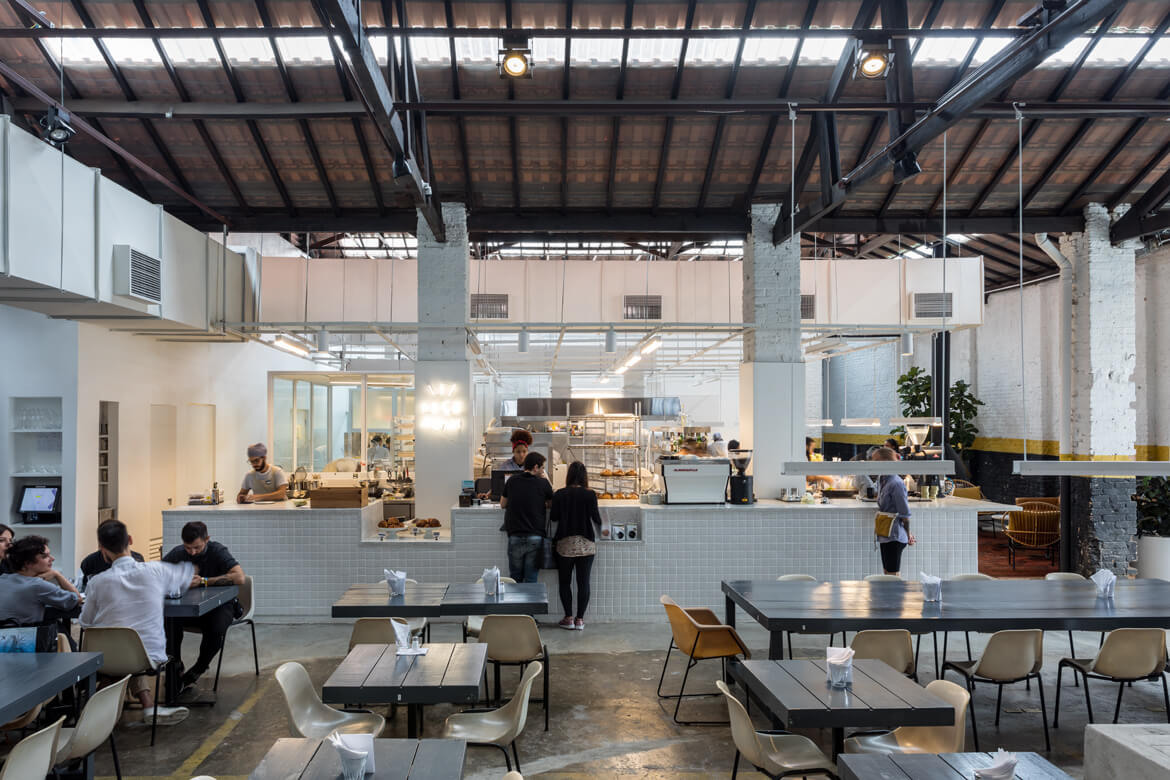 餐饮空间，国外餐饮设计，巴西，Felipe Hess，Futuro Refeitorio