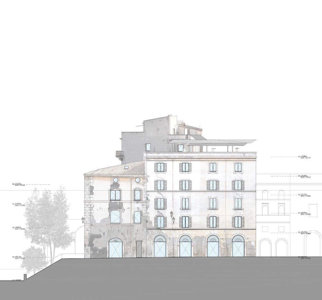 建筑改造，酒店空间，设计酒店，罗马，让·努维尔