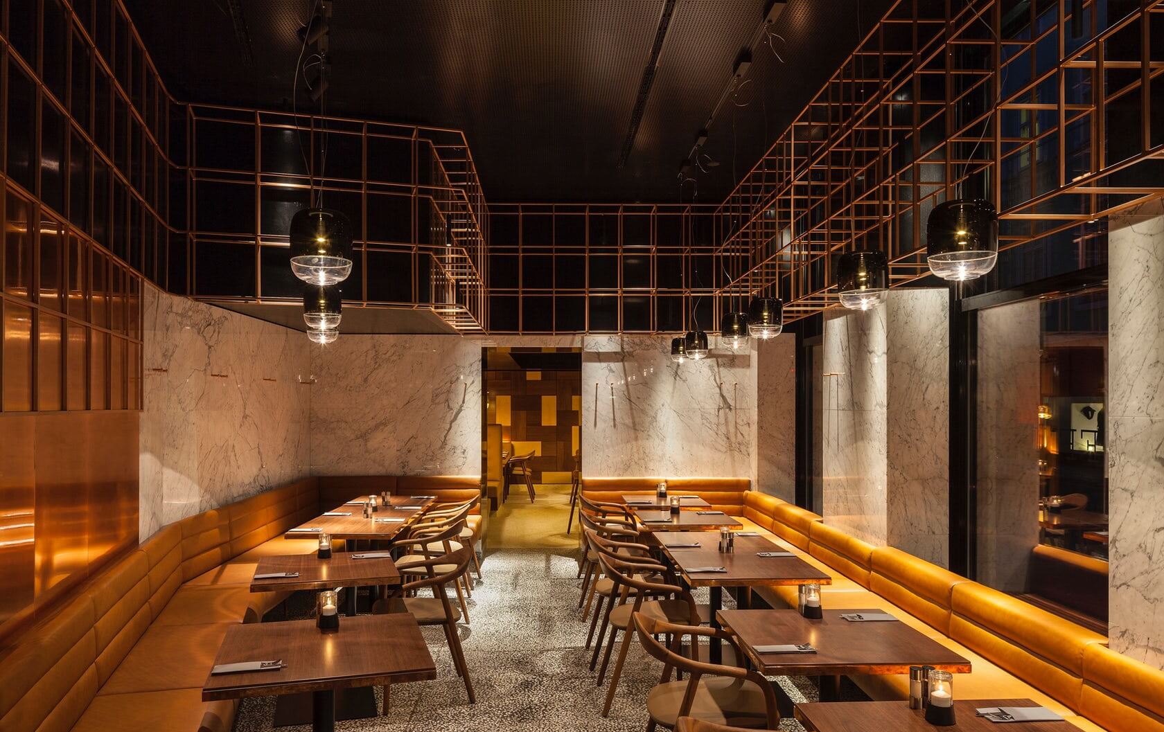 餐饮空间，国外餐饮设计，维也纳，BEHF Architects，PORTO，酒吧