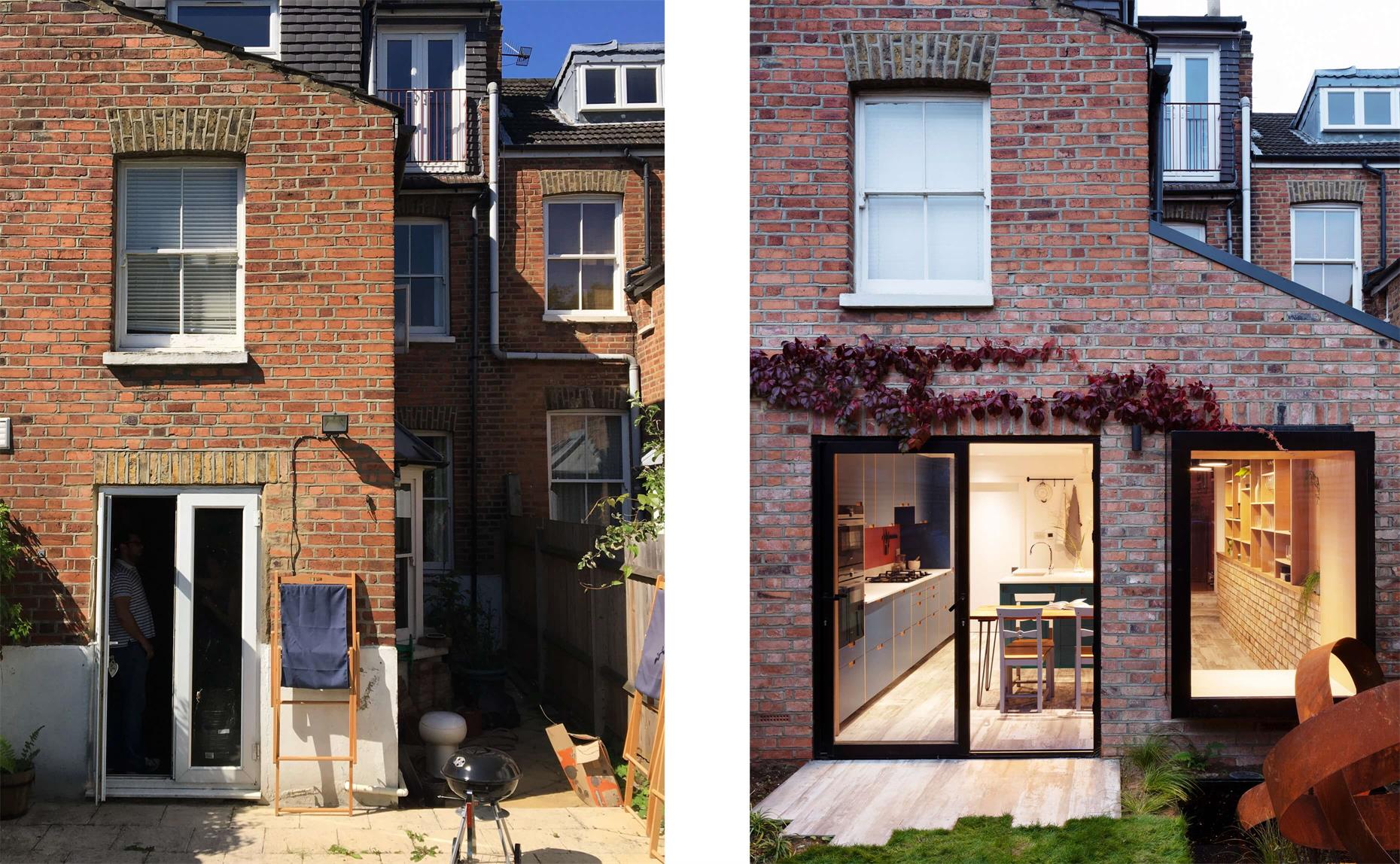 住宅空间，国外住宅设计，伦敦，联排别墅，Amos Goldreich