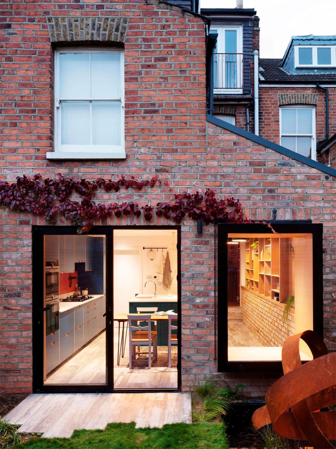 住宅空间，国外住宅设计，伦敦，联排别墅，Amos Goldreich