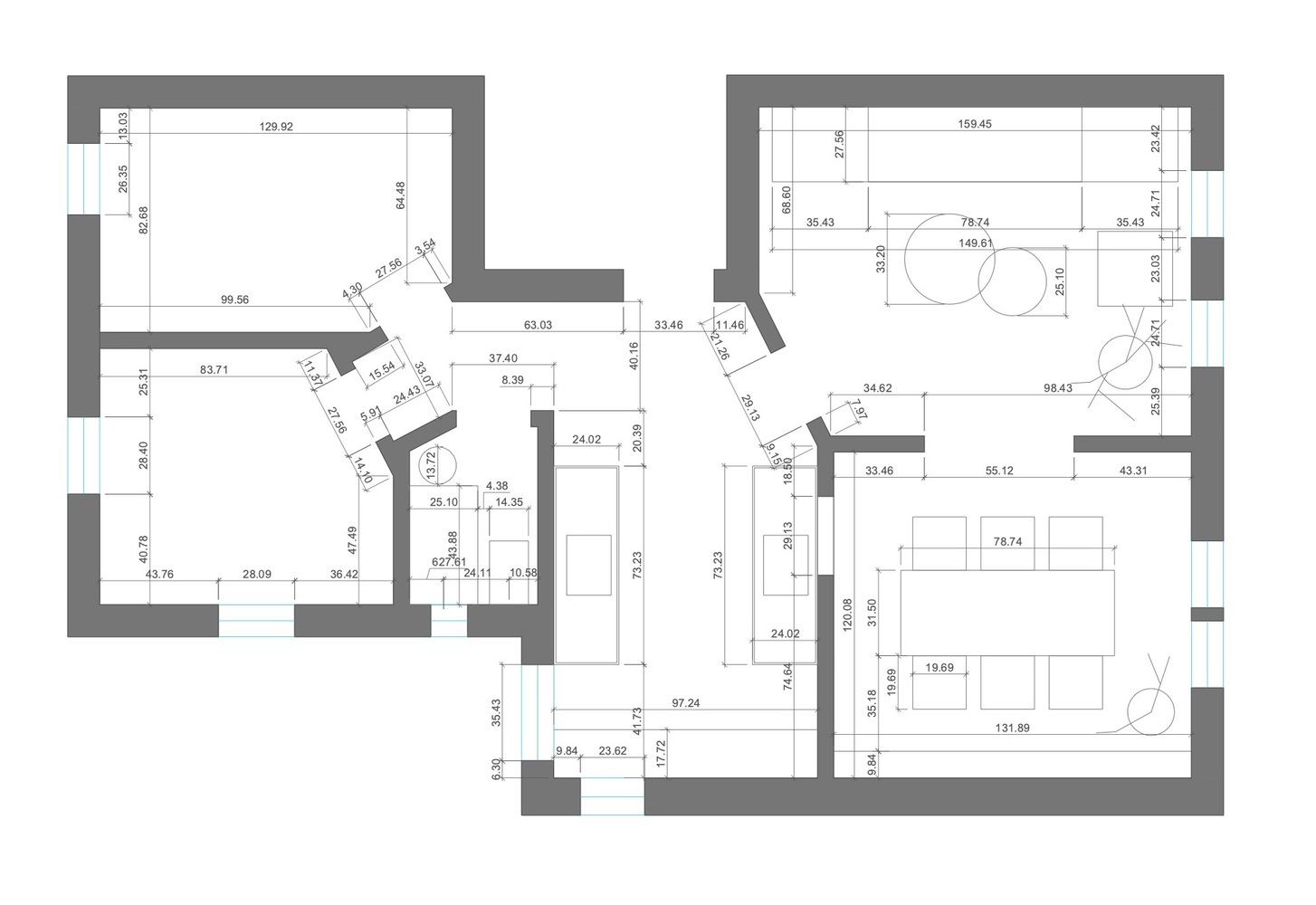 住宅空间，国外住宅空间设计，纽约，小宅概念，Crosby Studios