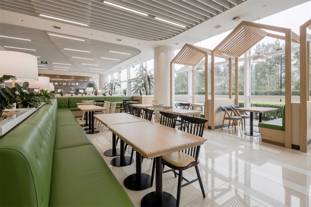 餐饮空间，员工餐厅设计，华为，深圳，改造设计，金枫设计，项目投稿