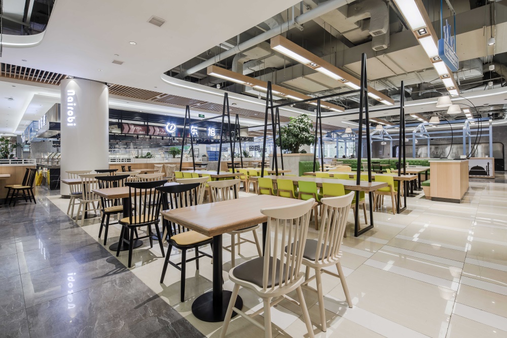 餐饮空间，员工餐厅设计，华为，深圳，改造设计，金枫设计，项目投稿