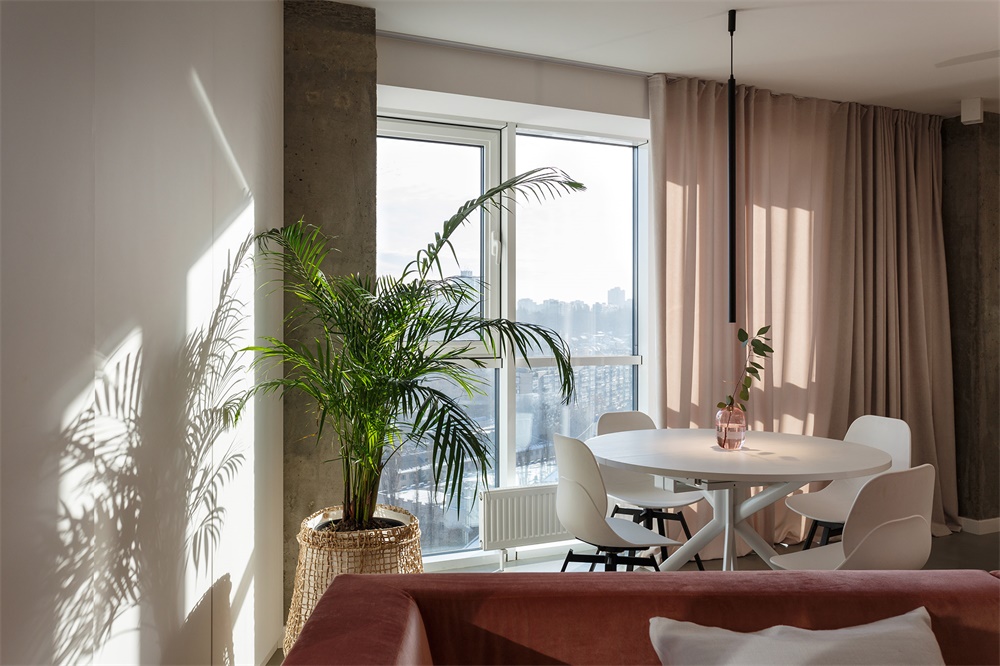 住宅空间，公寓设计，基辅，现代风格，阳光公寓，studio SVOYA