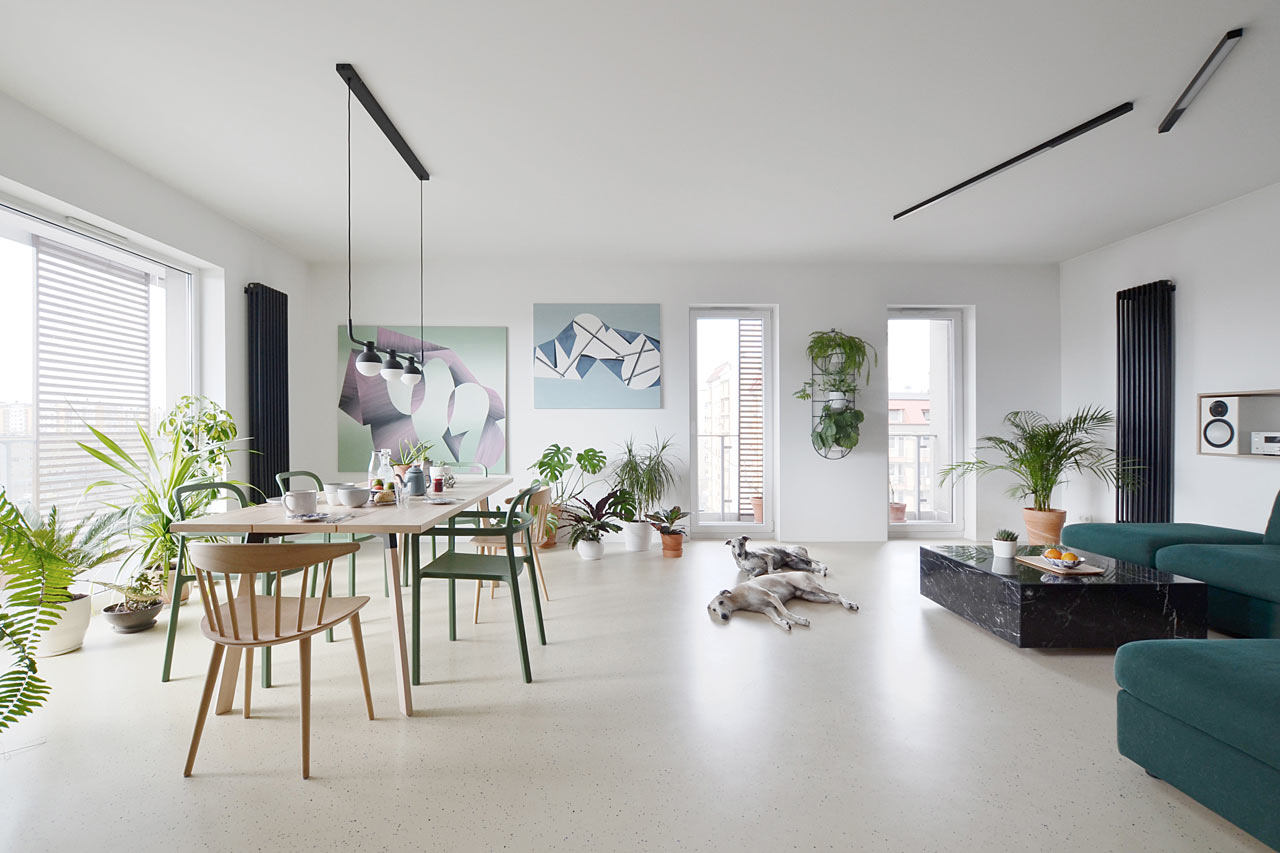 住宅空间，国外住宅空间设计，现代风格，Grzegorz Layer，波兰，公寓设计