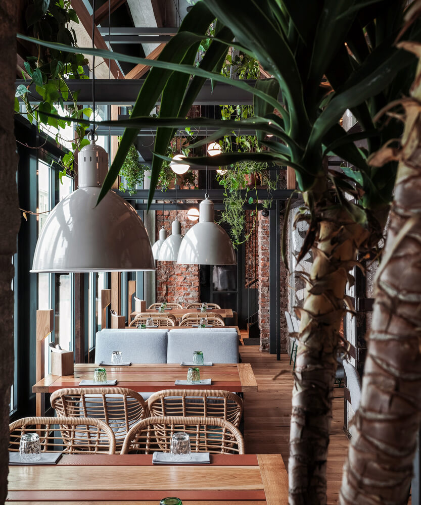 餐饮空间，国外餐厅设计，DA architecture bureau，圣彼得堡，餐厅