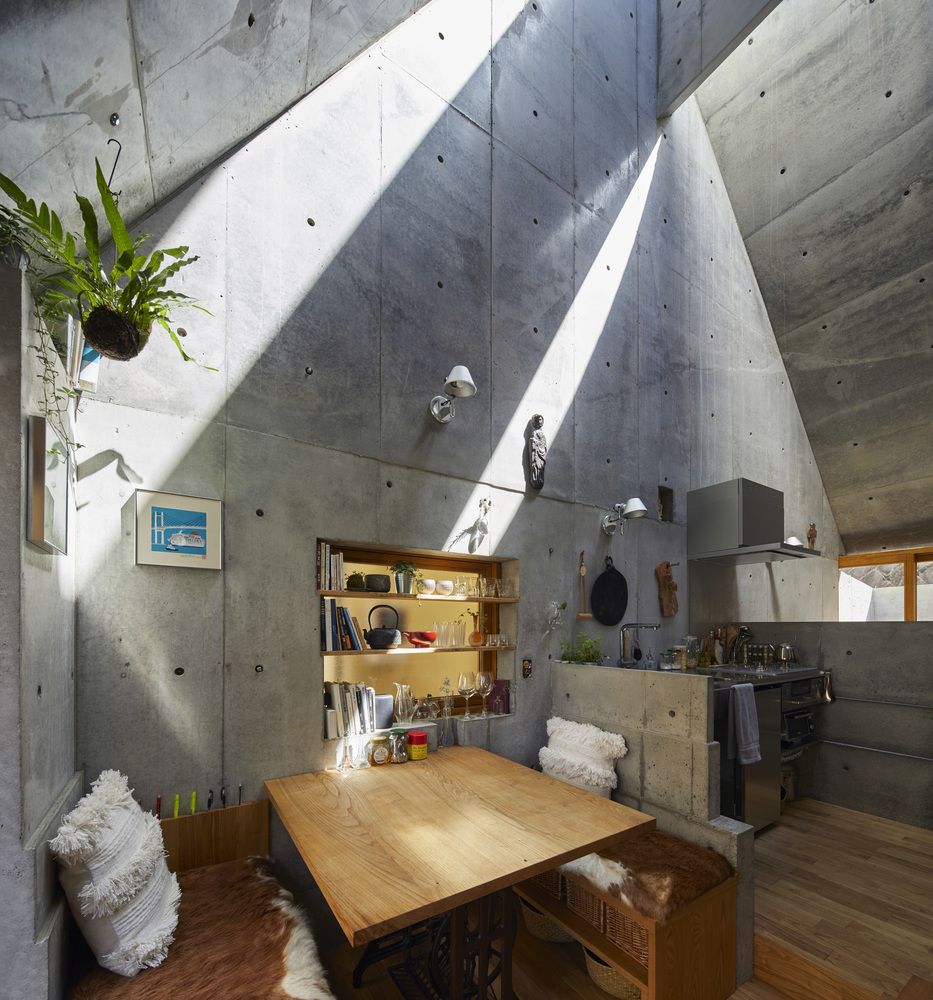 住宅空间，国外住宅设计，Takeshi Hosaka，东京，小宅概念