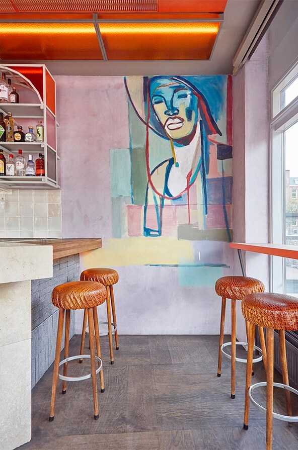 餐饮空间，国外餐厅设计，Modijefsky，阿姆斯特丹，酒吧