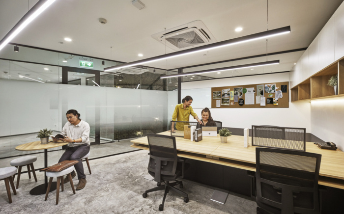 国外办公室设计，办公空间，泰国，办公室，design worldwide partnership，Glowfish Coworking
