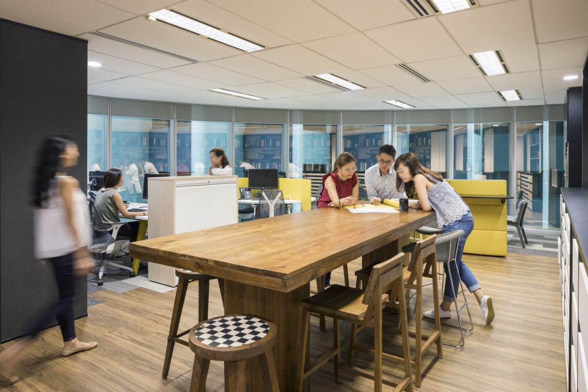 办公空间，国内办公室设计，M Moser Associates，香港，办公室