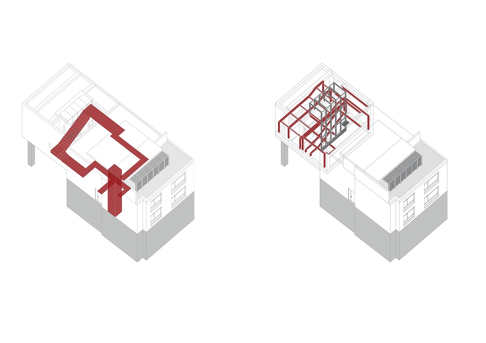 左通右达建筑工作室，北京，住宅工作室，Apartment 55，项目投稿