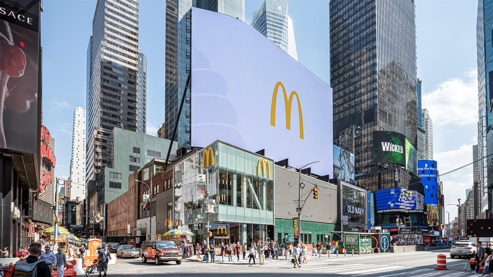 餐饮空间，国外餐厅设计，麦当劳，餐厅，Landini Associates，纽约