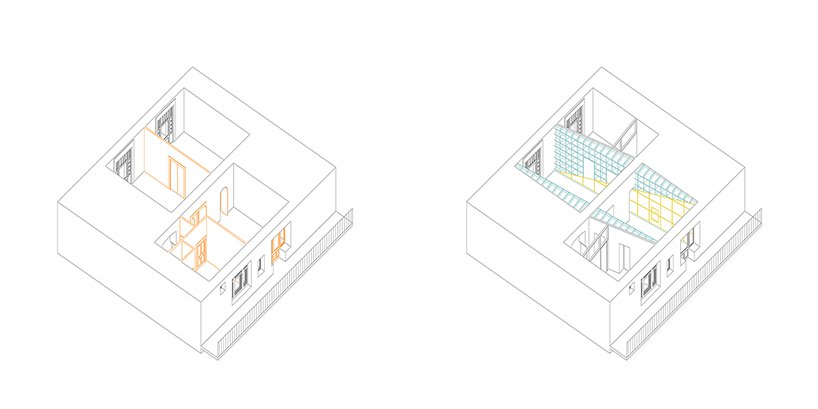 住宅空间，小宅概念，小户型，公寓设计，paradigma ariadne