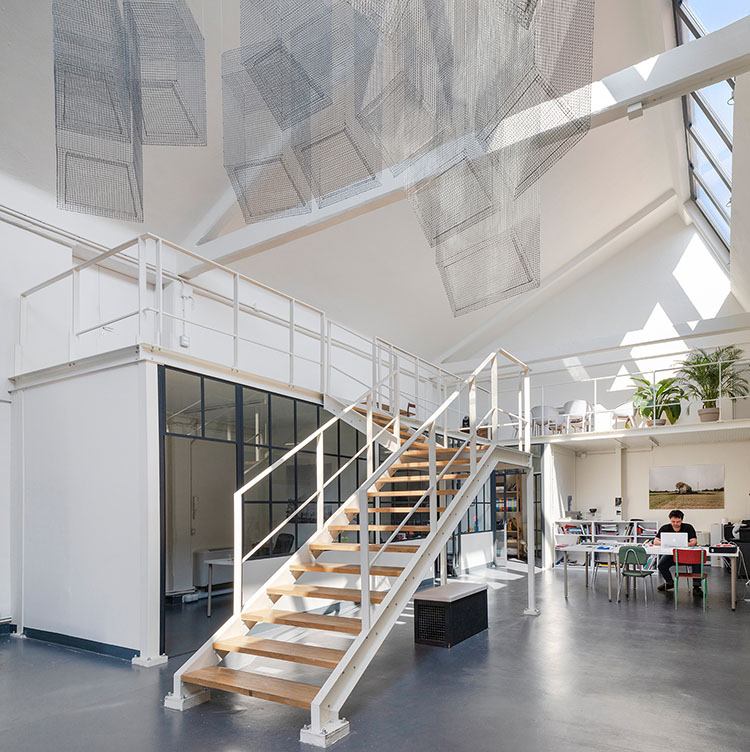 办公空间，艺术家工作室，Tresoldi Studio，loft.work