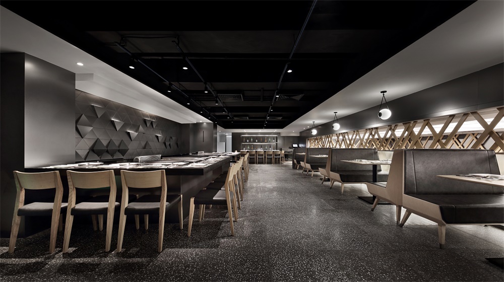 餐饮空间，深圳，艺鼎装饰设计，大渔·铁板烧，项目投稿