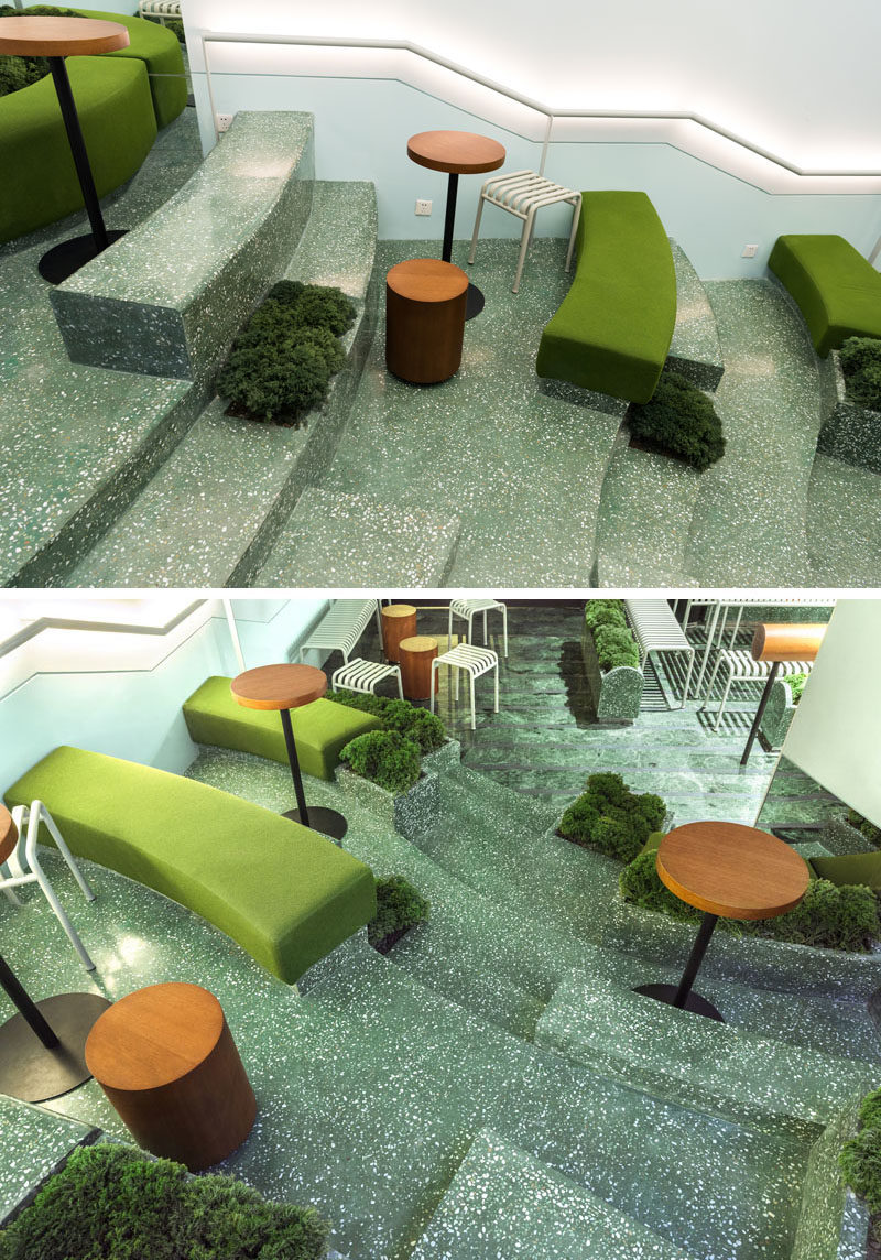 餐饮空间，杭州，喜茶，喜茶热麦店，nota建筑设计工作室，茶饮店设计