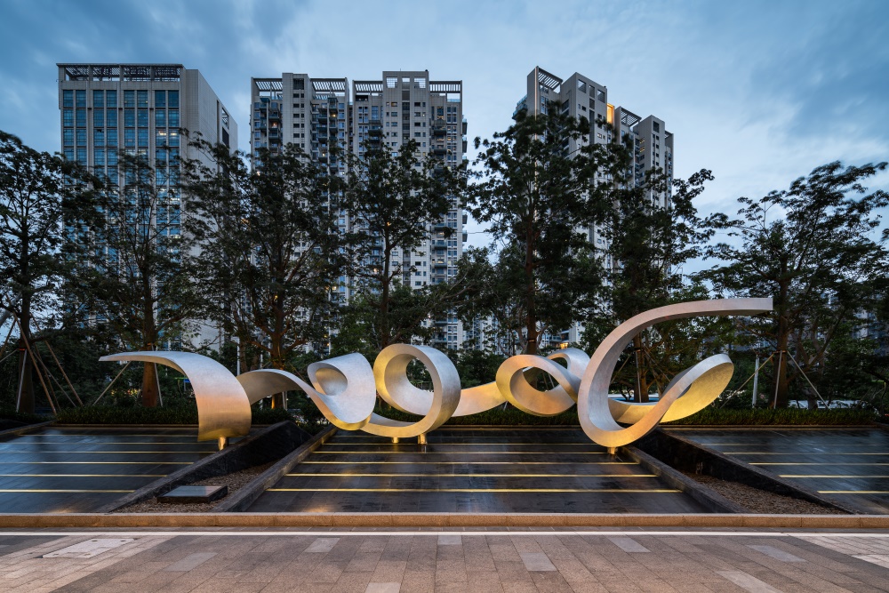 商业空间，雕塑设计，深圳湾一号，AART一间宅艺术，项目投稿