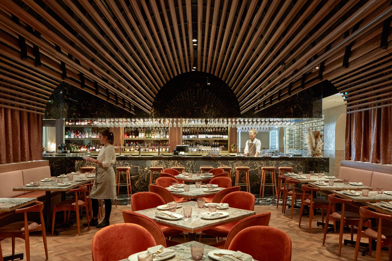 餐饮空间，餐厅设计，Hogg & Lamb，餐厅酒吧
