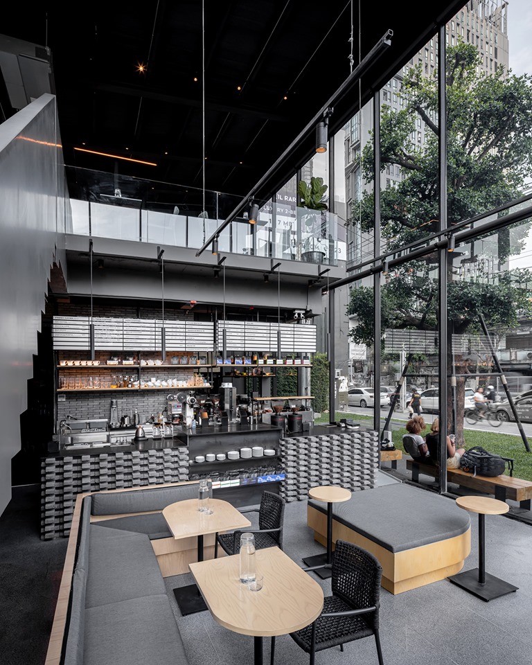 餐饮空间，餐厅设计，咖啡厅设计，曼谷，全日餐厅