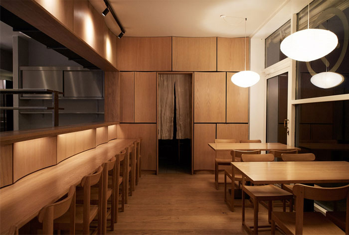 餐饮空间，餐厅设计，日料餐厅设计，日式风格餐厅设计，国外日料餐厅