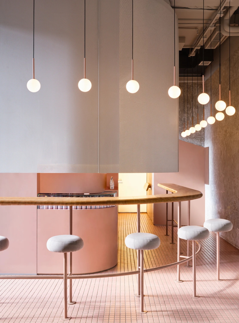 餐饮空间，咖啡店设计，休闲空间，咖啡厅设计，BASIC COFFEE，Office AIO，本质咖啡