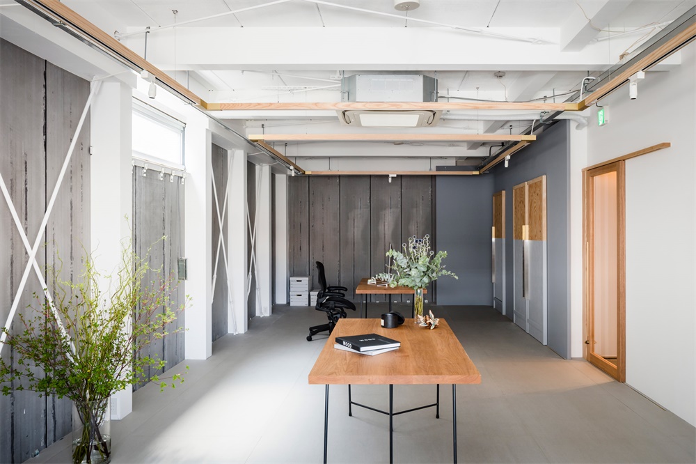 办公空间，办公室改造设计，日式风格办公室，日本设计，工作室设计