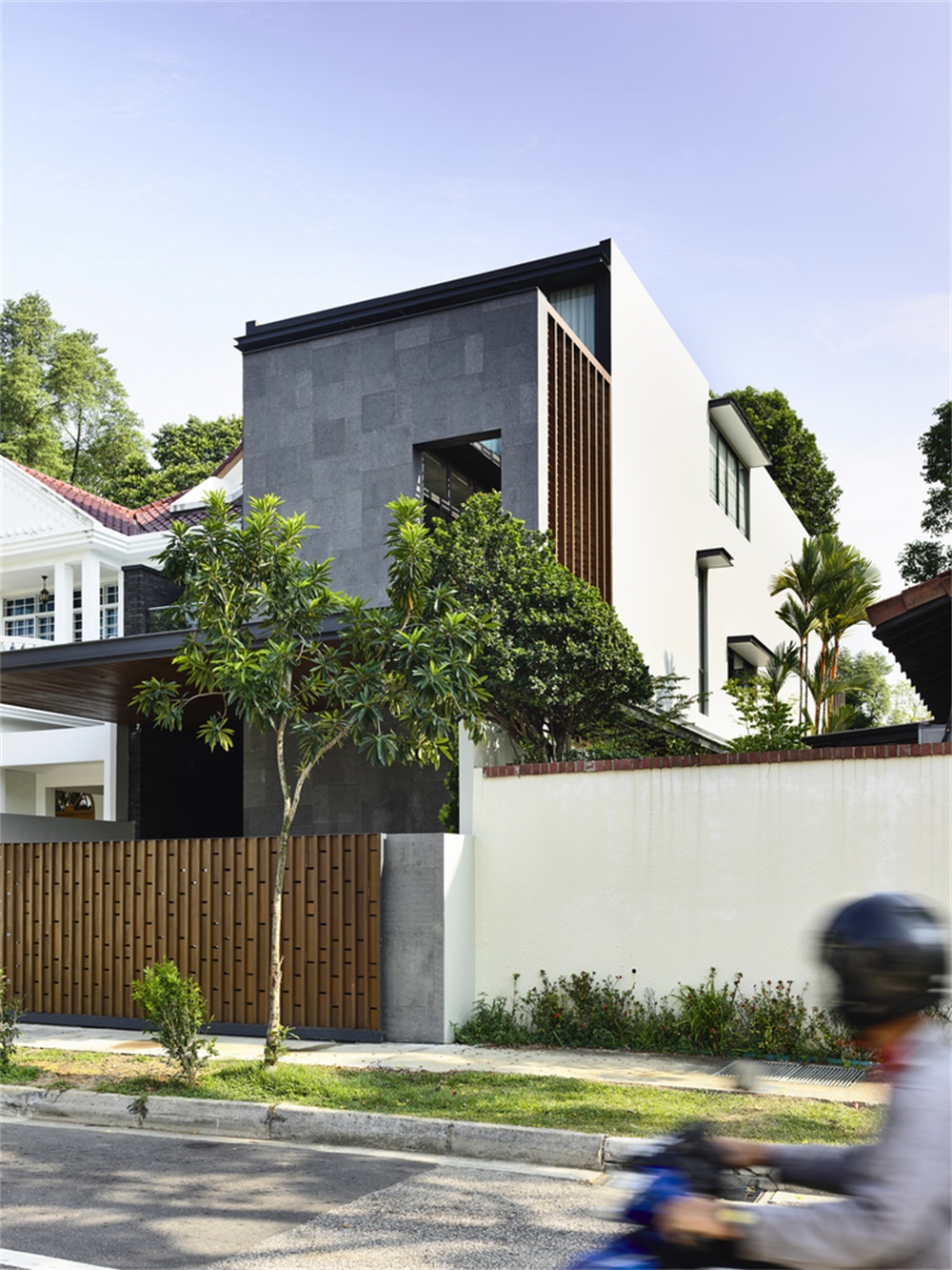 别墅设计，现代风格别墅，国外住宅设计，私人住宅，住宅空间，新加坡
