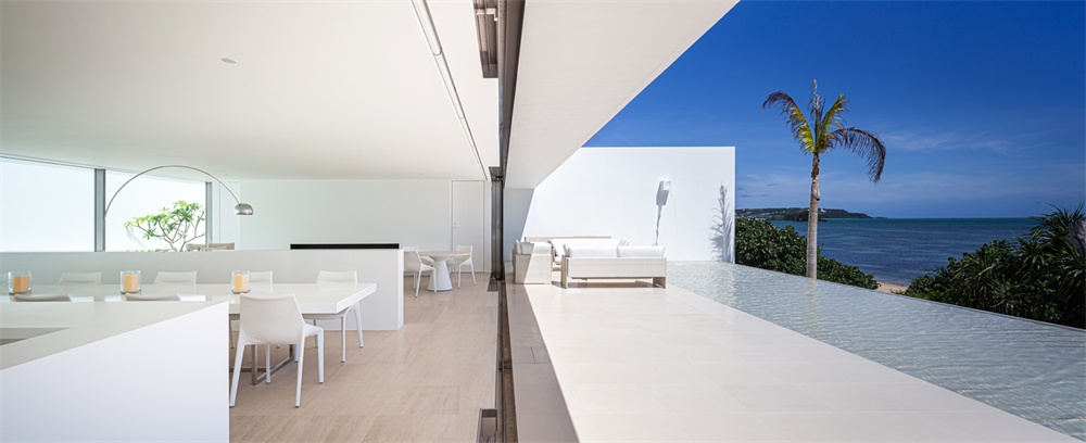 住宅空间，Shinichi Ogawa & Associates，极简主义，日本，海滨别墅设计